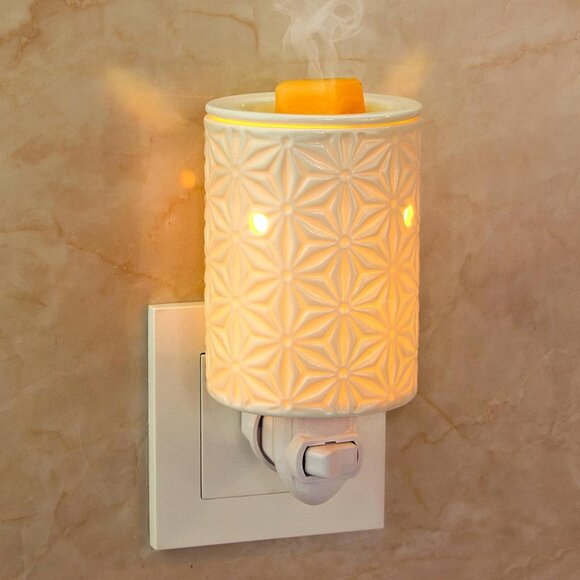 Ceramic Wax Melt Warmer, Plug in Wax Warmer for Scented, Scentsy Wax Warmer for - Picture 1 of 5